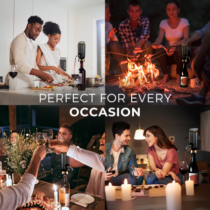 Sorbo® Electric Wine Aerator, Preserver & Dispenser
