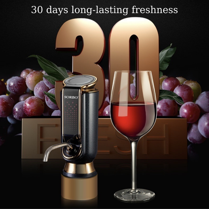 Sorbo® Electric Wine Aerator, Preserver & Dispenser